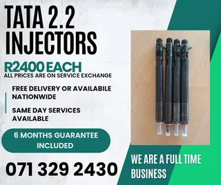 Tata 2.2 Injectors For Sale With Warranty