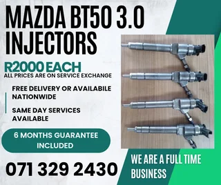 Mazda Bt50 3.0 Diesel Injectors For Sale With Warranty