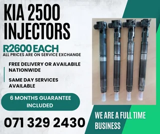 Kia 2500 Injectors For Sale With Warranty