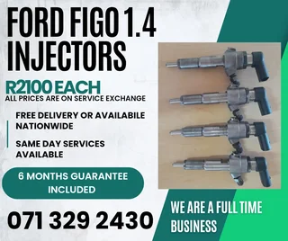 Ford Figo 1.4 Diesel Injectors For Sale With Warranty
