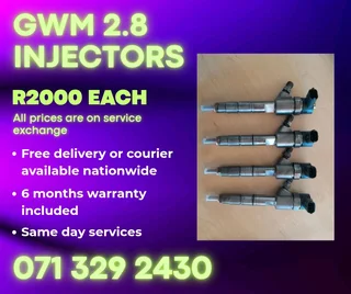 Gwm 2.8 Injectors For Sale With Warranty