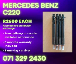 Mercedes Benz C220 Diesel Injectors For Sale With Warranty