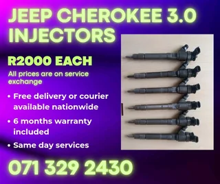 Jeep Cherokee 3.0 Diesel Injectors For Sale With Warranty