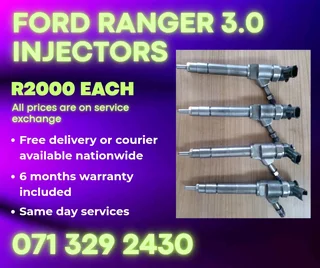 Ford Ranger 3.0 Diesel Injectors For Sale With Warranty
