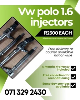 Vw Polo 1.6 Diesel Injectors For Sale With Warranty