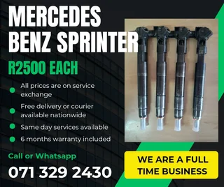 Mercedes Benz Sprinter 651 Injectors For Sale With Warranty
