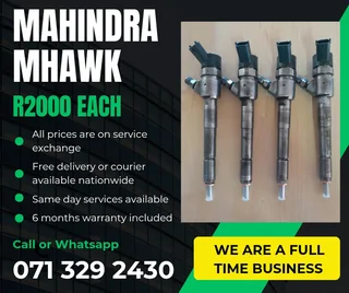 MAHINDRA MHAWK DIESEL INJECTORS FOR SALE WITH WARRANTY