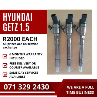 Hyundai Getz 1.5 Diesel Injectors For Sale With Warranty