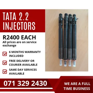Tata 2.2 Injectors For Sale With Warranty