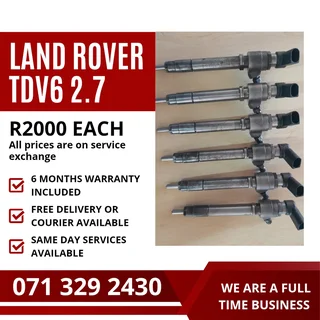 Land Rover Discovery Tdv6 Diesel Injectors For Sale With Warranty