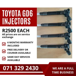 Toyota Gd6 Diesel Injectors For Sale With Warranty