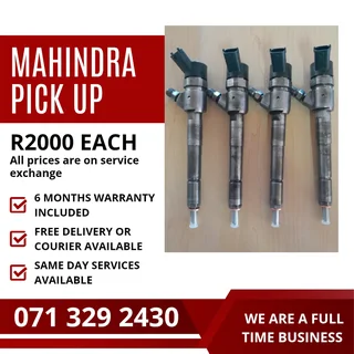 Mahindra Pick Up Injectors For Sale With Warranty