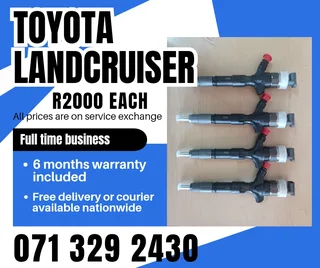Toyota Landcruiser Injectors For Sale With Warranty