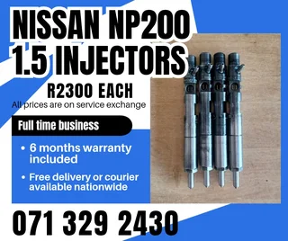 Nissan Np200 1.5 Diesel Injectors For Sale With Warranty