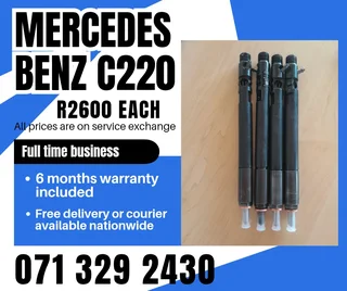 Mercedes Benz C220 Diesel Injectors For Sale With Warranty
