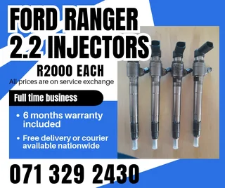 Ford Ranger 2.2 Diesel Injectors For Sale With Warranty
