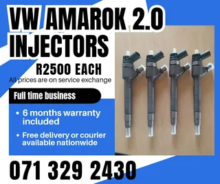 Vw Amarok 2.0 Diesel Injectors For Sale With Warranty