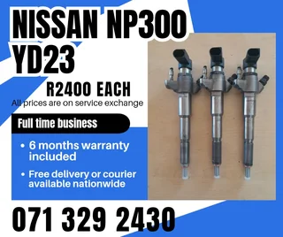 Nissan Np300 Yd23 Injectors For Sale With Warranty