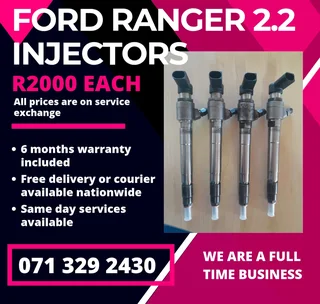 Ford Ranger 2.2 Diesel Injectors For Sale With Warranty