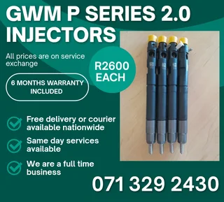 Gwm P Series 2.0 Injectors For Sale With Warranty