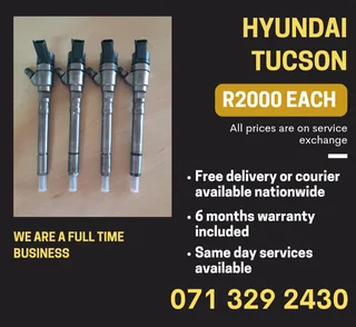 Hyundai Tucson Diesel Injectors For Sale With Warranty