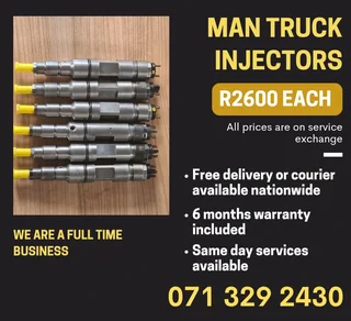 Man Truck Diesel Injectors For Sale With Warranty