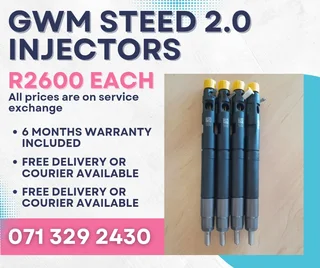 Gwm Steed 2.0 Injectors For Sale With Warranty