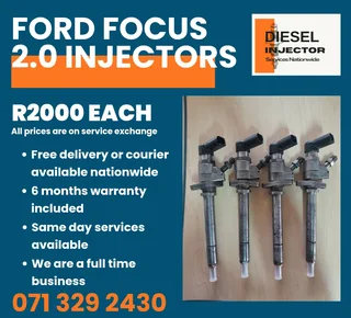 Ford Focus 2.0 Injectors For Sale With Warranty