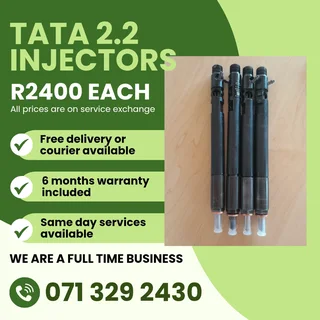 Tata 2.2 Injectors For Sale With Warranty On