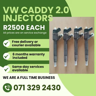 Vw Caddy 2.0 Injectors For Sale With Warranty