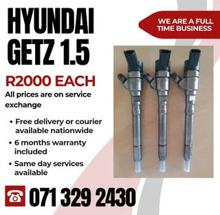 Hyundai Getz 1.5 Diesel Injectors For Sale With Warranty