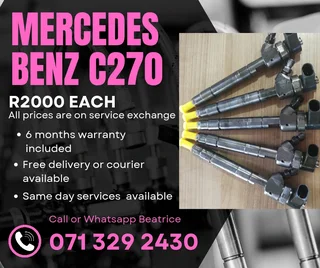 Mercedes Benz C270 Injectors For Sale With Warranty