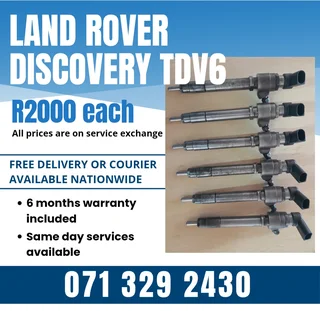 Land Rover Discovery Tdv6 2.7 Injectors For Sale With Warranty