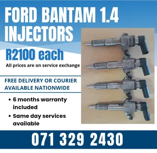 Ford Bantam 1.4 Diesel Injectors For Sale With Warranty