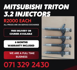 Mitsubishi Triton 3.2 Injectors For Sale With Warranty On
