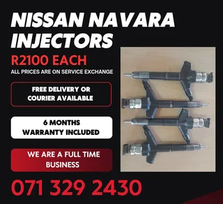 Nissan Navara Injectors For Sale With Warranty