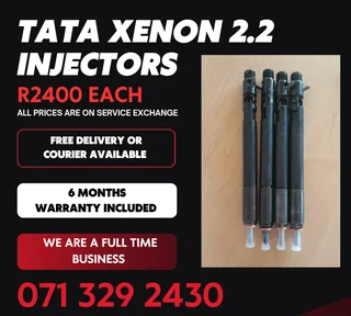 Tata Xenon 2.2 Injectors For Sale With Warranty On
