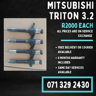 Mitsubishi Triton 3.2 Injectors For Sale With Warranty