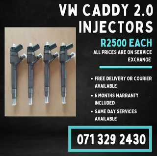 Vw Caddy 2.0 Injectors For Sale With Warranty On