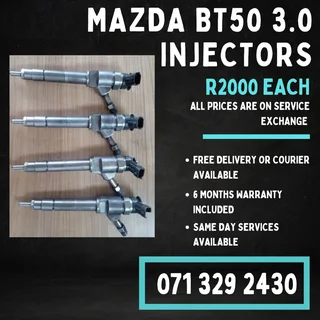 Mazda Bt50 3.0 Diesel Injectors For Sale With Warranty