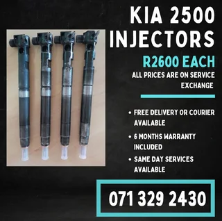 Kia 2500 Injectors For Sale With Warranty On