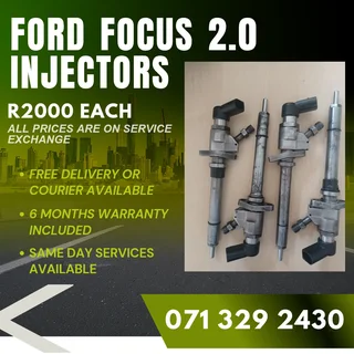 Ford Focus 2.0 Injectors For Sale With Warranty