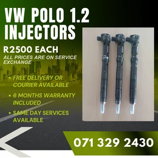 Vw Polo 1.2 Diesel Injectors For Sale With Warranty