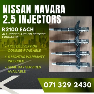 Nissan Navara Yd25 Injectors For Sale With Warranty