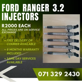 Ford Ranger 3.2 Injectors For Sale With Warranty On