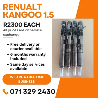 Renualt Kangoo 1.5 Diesel Injectors For Sale With Warranty