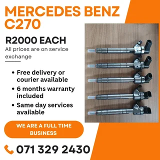 Mercedes Benz C270 Injectors For Sale With Warranty