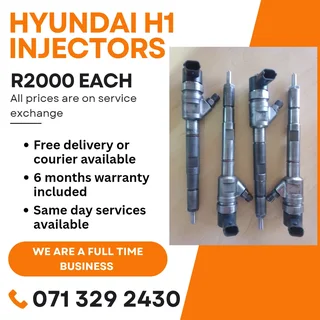 Hyundai H1 Injectors For Sale With Warranty On