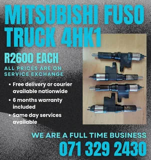 Mitsubishi Fuso Truck Injectors For Sale With Warranty On