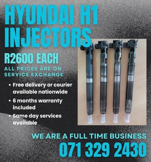 Hyundai H1 Injectors For Sale With Warranty